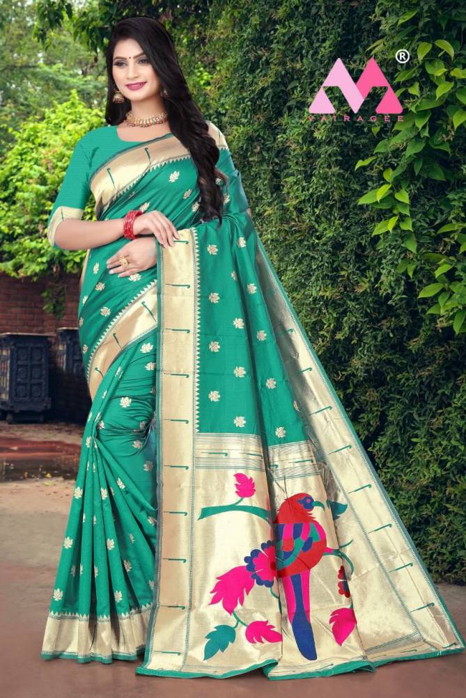 Netra 4 New Designer Festive Wear Banarasi Silk Latest Saree Collection